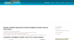 Desktop Screenshot of miamistamps.com